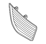 561941777C - : Fog Lamp Bezel for Volkswagen: Passat Image