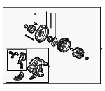 LF5018300R0A - : Alternator for Mazda: 3, 5 Image