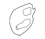 678310R041 - Body: Water Shield for Toyota Image