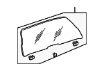 6815035111 - Body: Glass for Toyota: 4Runner Image