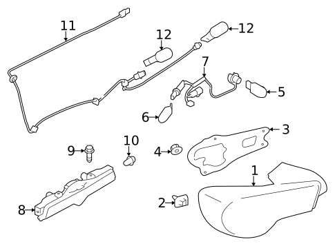 Tail Lamps for 2016 Subaru BRZ #0