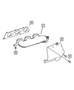 68021682AA - : Exhaust Manifold Gasket, Right &amp; Left for Mopar Image