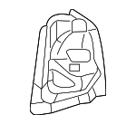 5065868AD - Body: Tail Lamp Pocket for Dodge: Charger Image