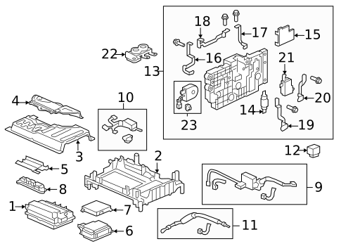Relays for 2012 Honda CR-Z #0