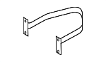 420201653C - Fuel System: Mount Strap for Audi: R8 Image