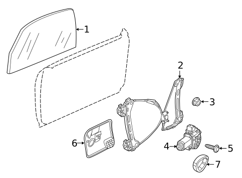 Door for 2018 Volkswagen Beetle #0