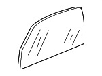 5C5845201 - Body: Door Glass for Volkswagen Image