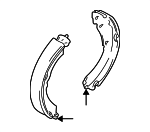 5830525F10 - : Brake Shoes for Hyundai: Accent Image