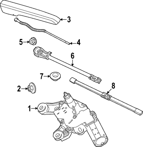 Wipers for 2023 Porsche Taycan #2