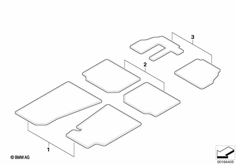 Interior Equipment Components for 2005 BMW X5 3.0i #17