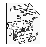 XW4Z5423943HAD - Body: Door Trim Panel for Lincoln: LS Image