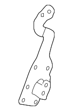 66201FL040 - : Radio Bracket for Subaru: Crosstrek, Impreza Image