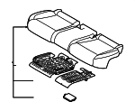89150IY510 - : Seat Cushion Pad for Hyundai Image