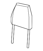 5WA881914B - Body: Headrest for Volkswagen Image