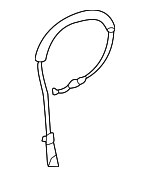 ML3Z15266A46B - Body: Release Cable for Ford: F-150, F-150 Lightning, F-250 Super Duty, F-350 Super Duty, F-450 Super Duty Image