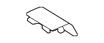 726150E130C0 - Body: Folding Seat Latch Release Handle Cap for Toyota Image
