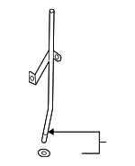 266122G040 - Engine: Guide Tube for Hyundai Image