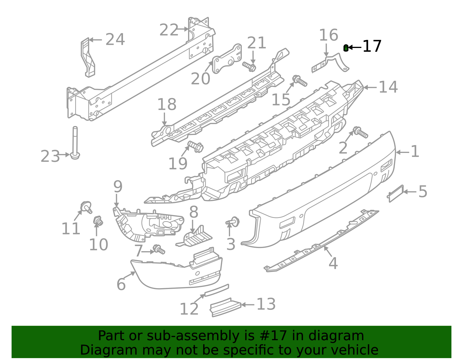 2012-2023 Land Rover Support Bracket Retainer Nut LR068826 | OEM Parts ...