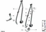 72117282897 - : Upper Belt Front Left for BMW Image