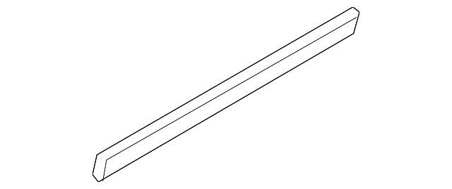 Lower Weather-Strip - BMW (51767301751)