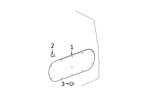 Interior Trim for 2005 Scion xB #0