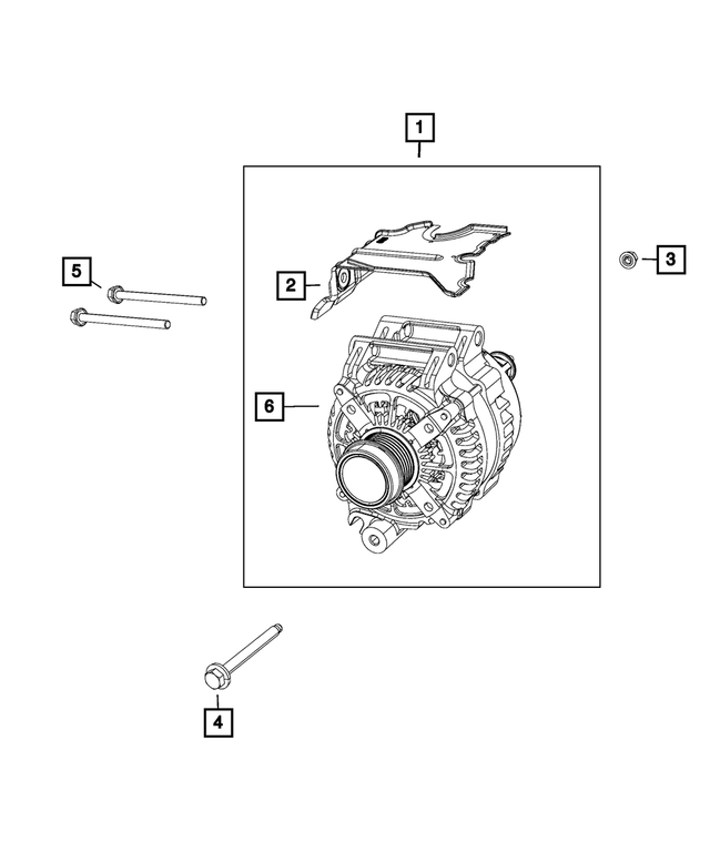 R8271770AA - Electrical: Engine Generator, Remanufactured for Mopar Image