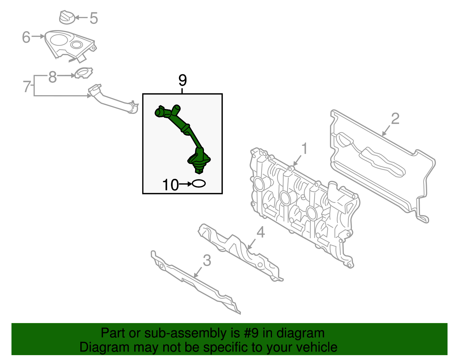 Filler Tube - Porsche (9A1-107-015-22)