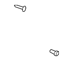 6036430AA - Body: Grip Handle Screw for Mopar Image