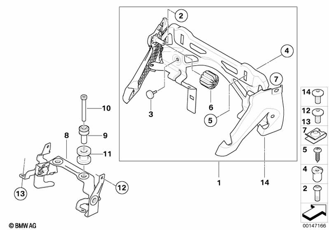 52531230319 - Fuel Supply: Rubber Support - D=18mm for BMW-Motorrad Image