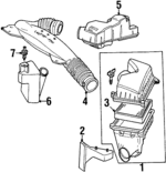 8157478660 - : Air Cleaner Assembly for Isuzu Image