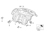 52201975880 - Bodywork: Blind Rivet Nut, Countersunk Head for BMW Image