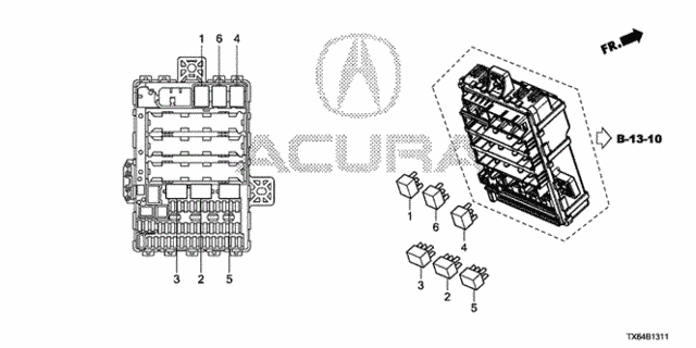 Control Unit (Cabin) (2) for 2014 Acura ILX #0