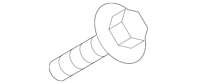 Blind Spot Radar Bolt - Porsche (N-105-695-01)