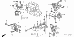90167S5A010 - Body/Air Conditioning: BOLT, FLANGE (12X88) for Honda Image