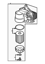 7D117015G - : Oil Cooler Assembly for Volkswagen: Passat Image