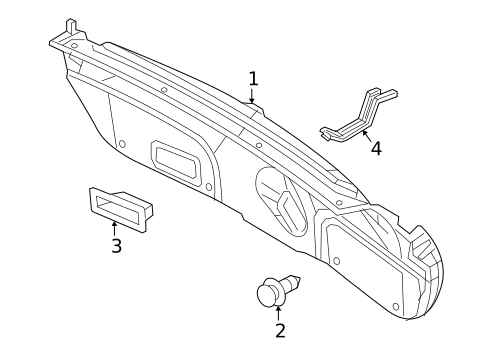 Interior Trim - Trunk for 2017 Mazda 3 #0