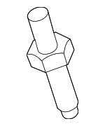 1K0615273B - Brakes: Brake Bleeder Screw for Volkswagen Image