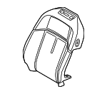 52105A8DBD4 - Body: Seat Back Pad for BMW: 530i, 530i xDrive, 540i xDrive, 550e xDrive, i5 Image