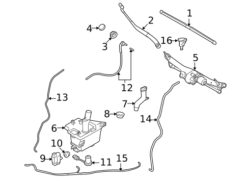 Wipers for 2012 Hyundai Veracruz #0