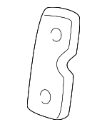 55362014AA - Body: Latch for Dodge: Dakota Image