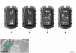 61319390521 - Vehicle Electrical System: Seat Adjustment Switch, Left for BMW Image