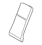 1J0881777A - Body: Seat Cushion Pad for Volkswagen: Golf Image