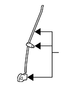 1J0881595B - Body: Release Cable for Volkswagen: Beetle, Golf Image