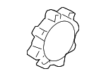 1K0881671F3U6 - Body: Seat Lumbar Adjustment Knob for Volkswagen Image