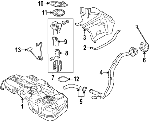Fuel System Components for 2025 Kia K4 #0