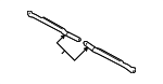 8H1955319 - Body: Linkage Rod for Audi: A4, A4 Quattro, RS4, S4 Image