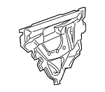 20790447 - Body: Water Deflector for Cadillac: Escalade ESV, Escalade EXT | Chevrolet: Avalanche, Silverado 1500, Silverado 2500 HD, Silverado 3500 HD, Suburban 1500, Suburban 2500 | GMC: Sierra 1500, Sierra 2500 HD, Sierra 3500 HD, Yukon XL 1500, Yukon XL 2500 Image