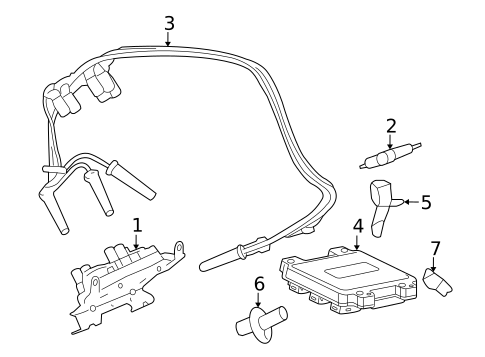Secondary Ignition for 2007 Saturn Relay #0