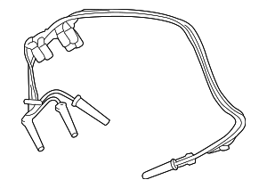 2006-2011 GM Spark Plug Wire Kit 19417611 GM | GMPartsDirect.com