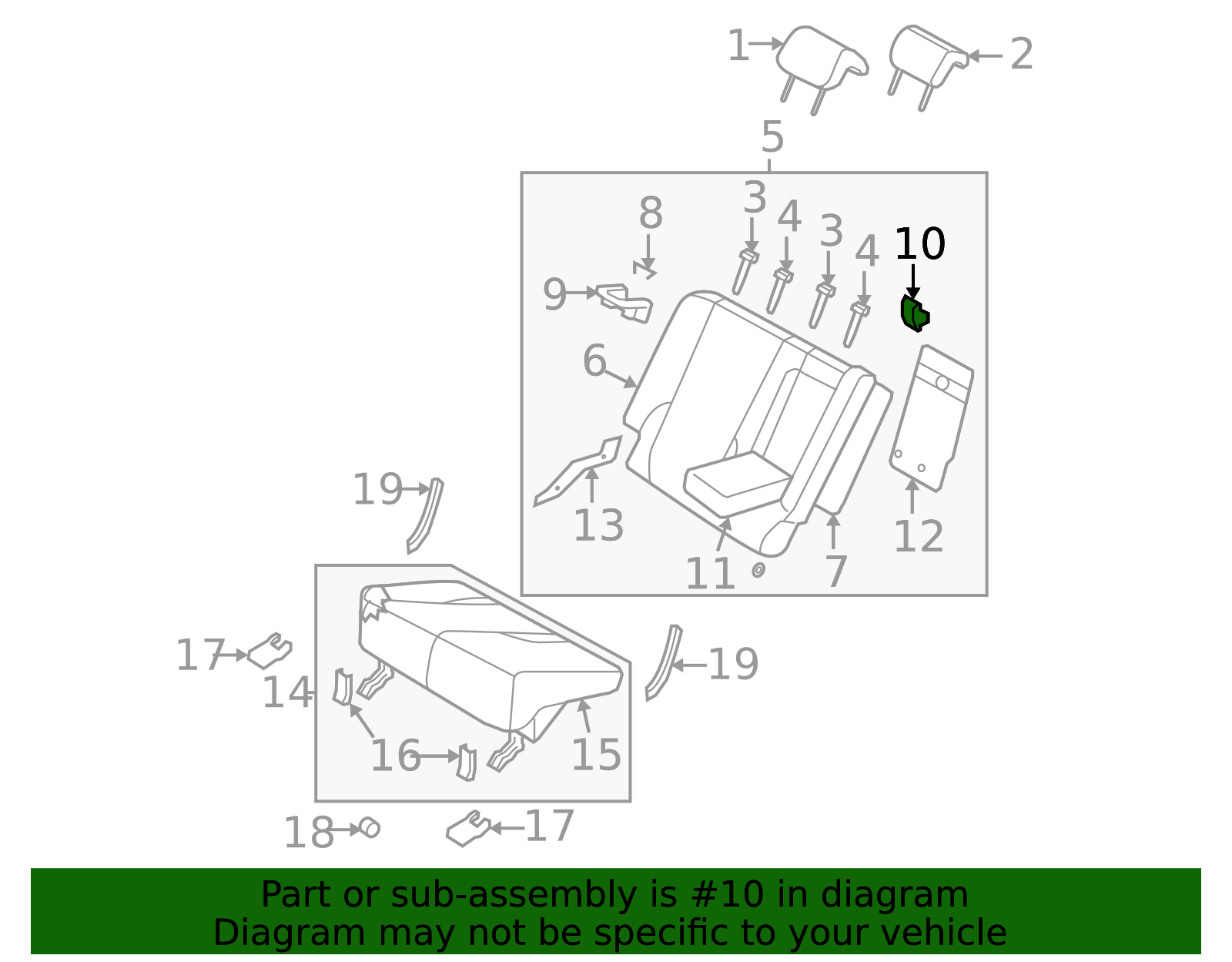 88731-1C000EZ - Hanger 2005-2010 Kia Sportage | Kia.Parts Store